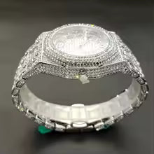 R.N. Cubic Zirconia Watch