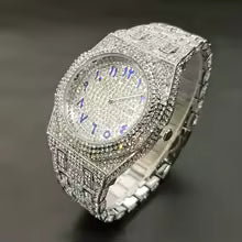 R.N. Cubic Zirconia Watch